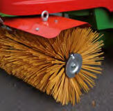 Agria sweeper Moss brushes